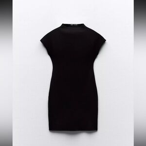 Zara - Short Stretch Knit Dress